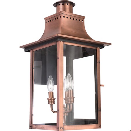 Quoizel Chalmers Outdoor Wall Lantern CM8412AC